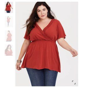 LAST CALL Torrid Sweetheart Blouse